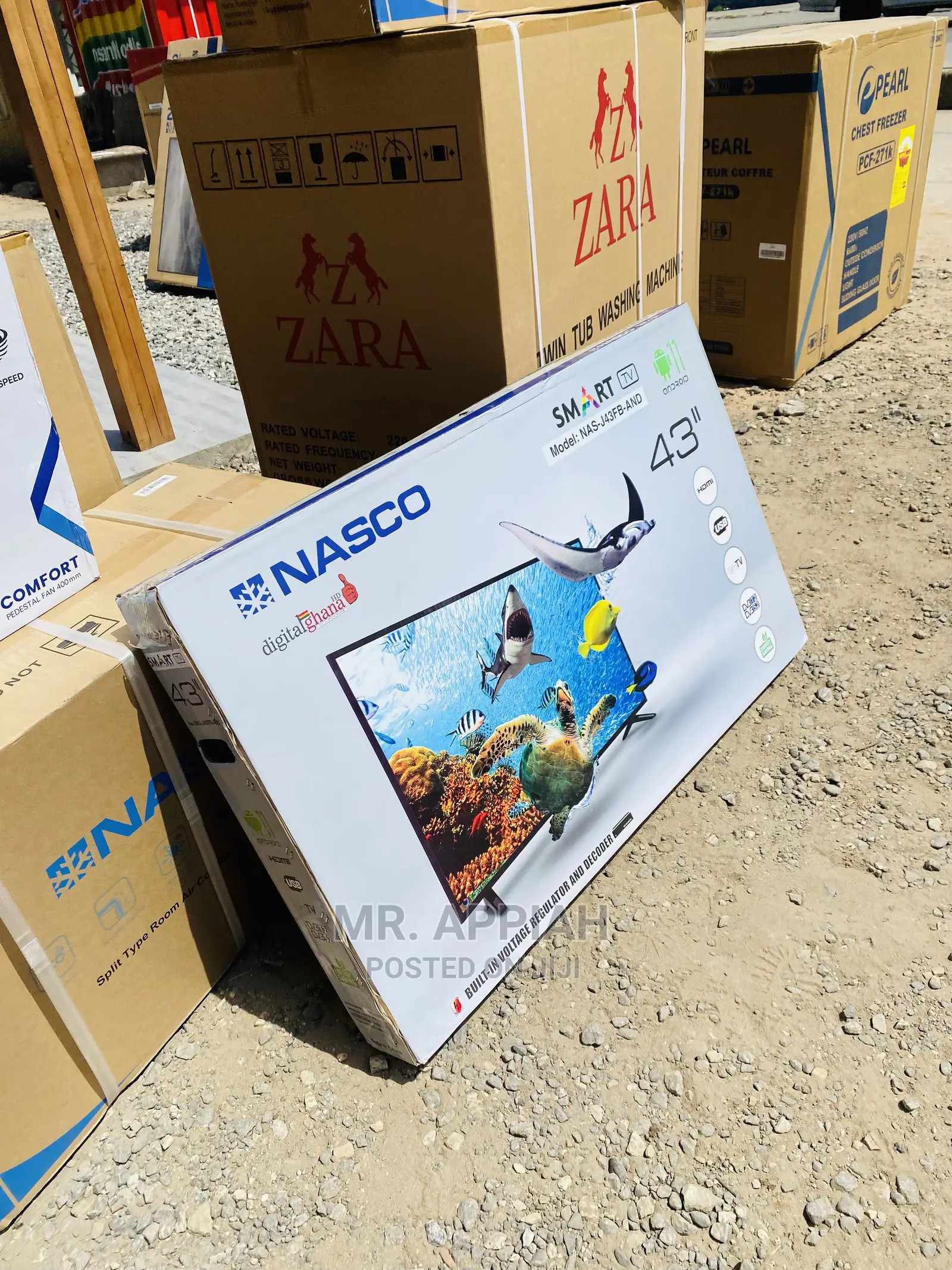 Durable 43 Inch Nasco FHD LED Tv Available