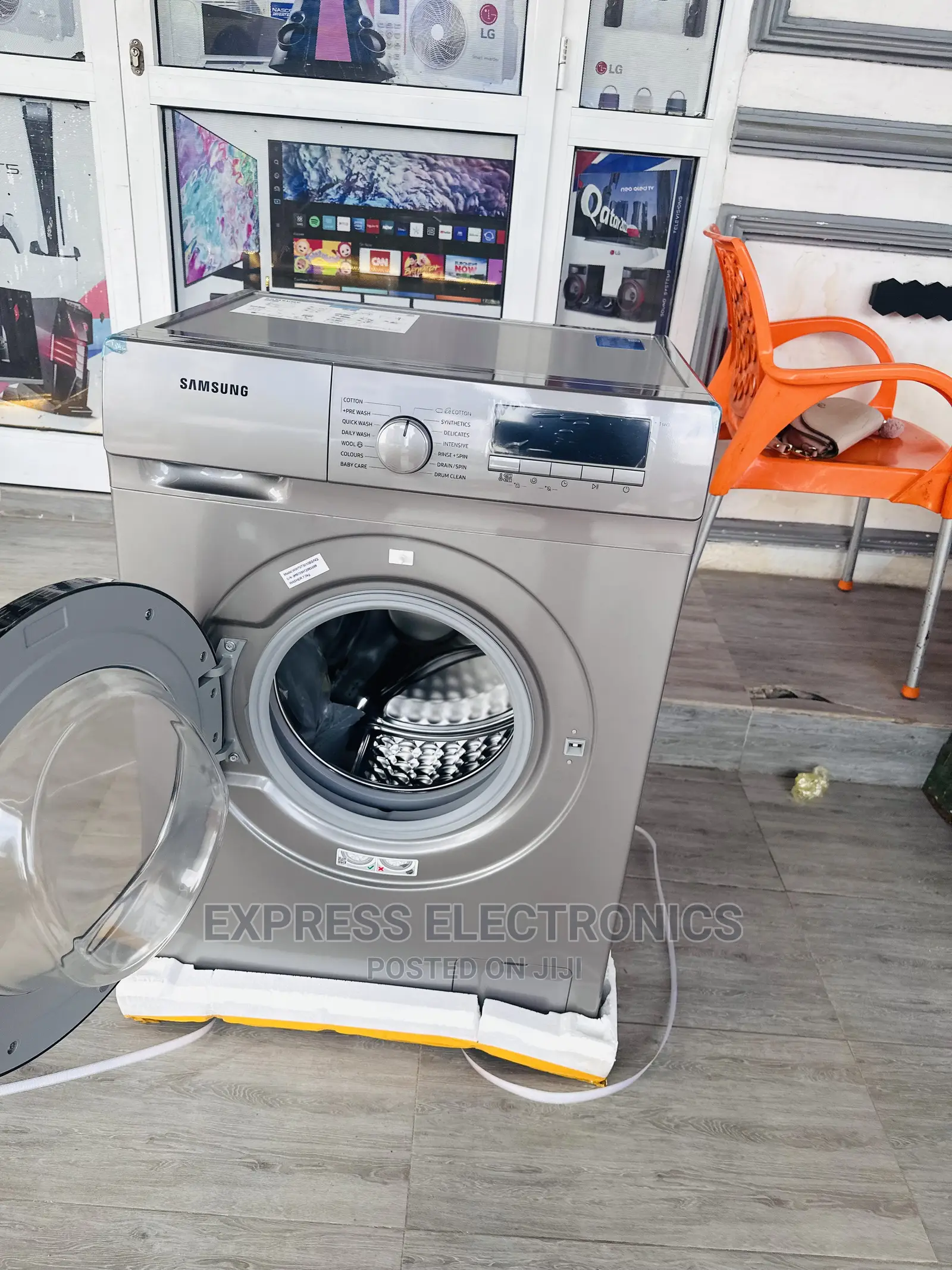 AI Control Panel Samsung 7kg Frontload Washing Machine