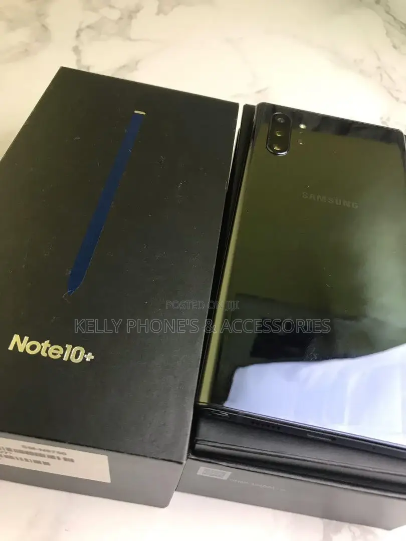 New Samsung Galaxy Note 10 Plus 256 GB Black