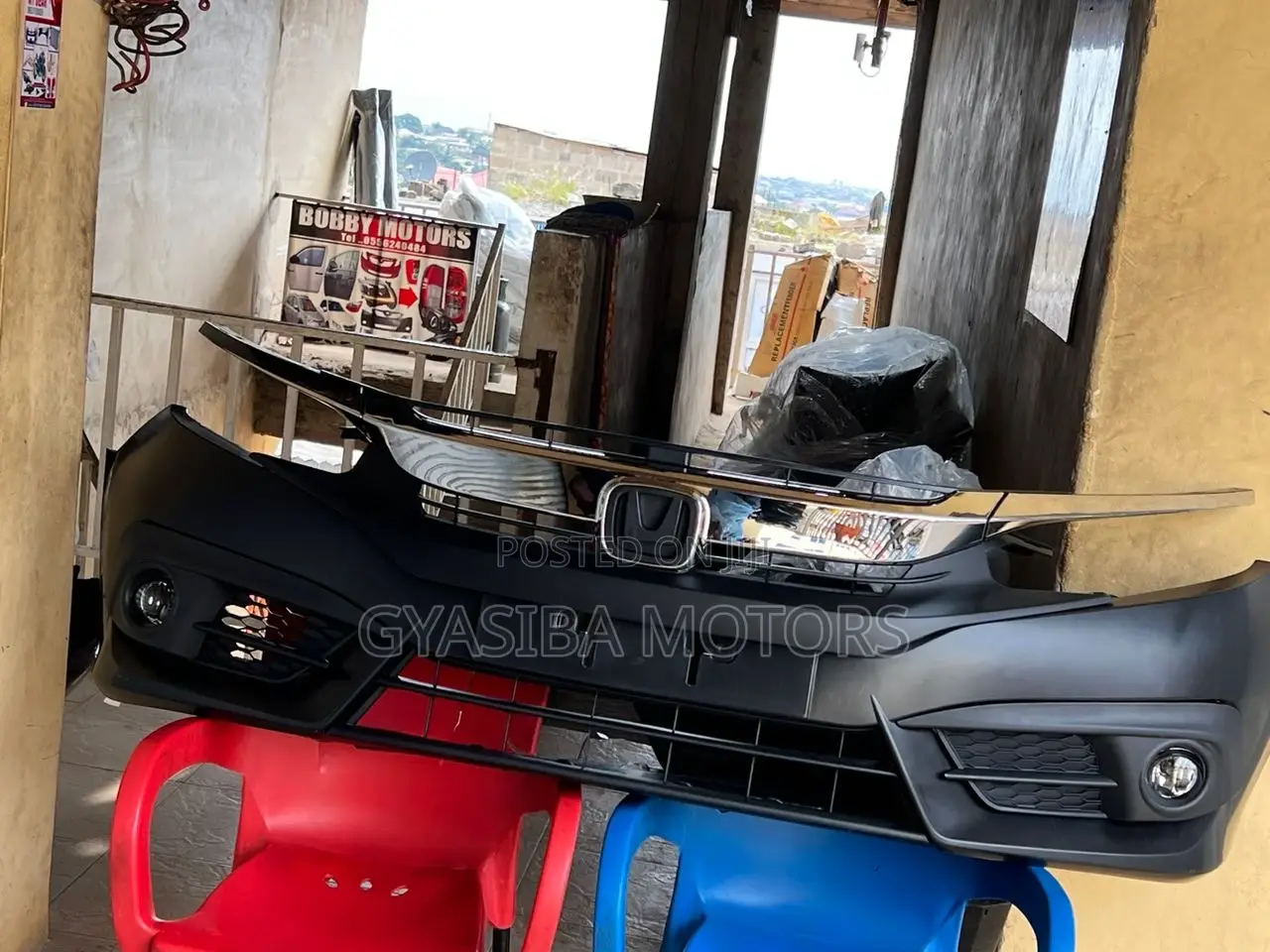 Civic 2016-2018 Front Bumper Complete