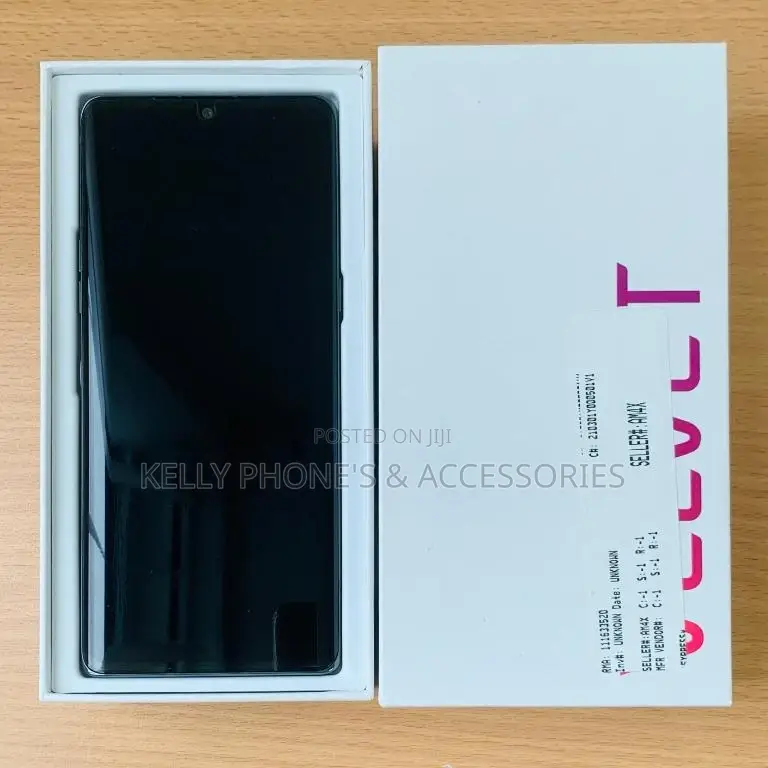 New LG Velvet 5G 128 GB Black