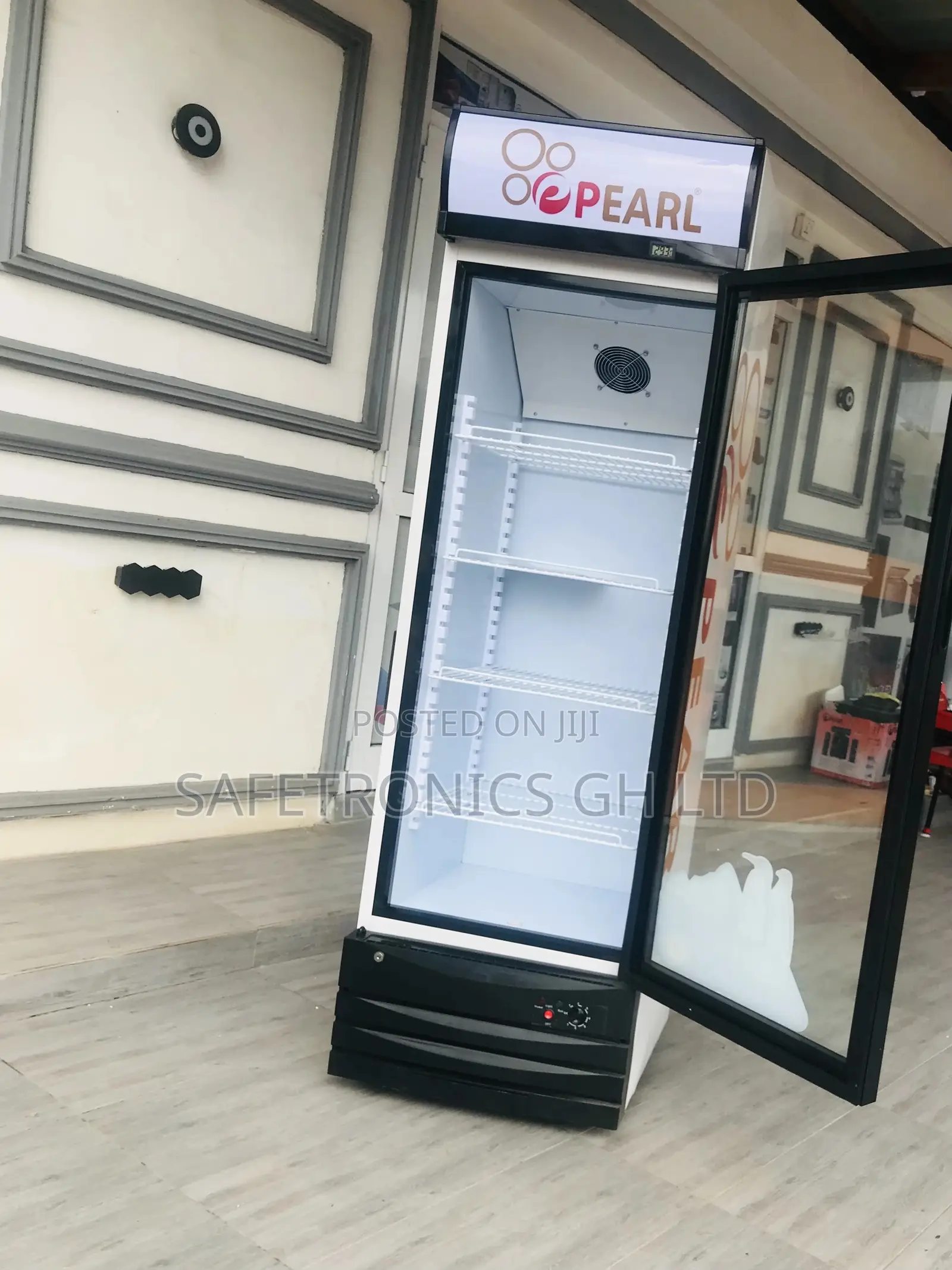 Pearl Singledoor Display 318 Liters PVC-46 