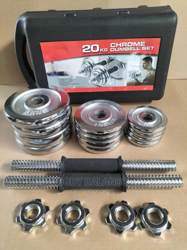 20kg Metal Dumbbells