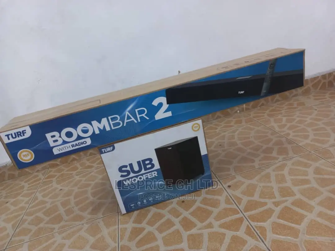 Turf Boom Bar Double Sound Bar + Sub Woofer