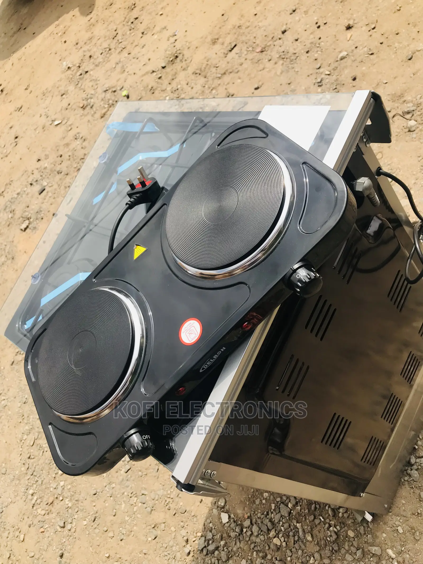 Delron 2 Burner Hot Plate