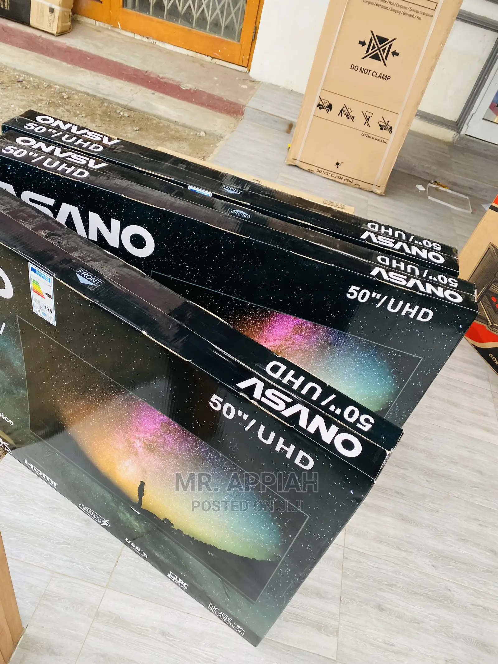 Durable Asano 50 Inch Ultra Hd Led Tv(Black)Starlight.