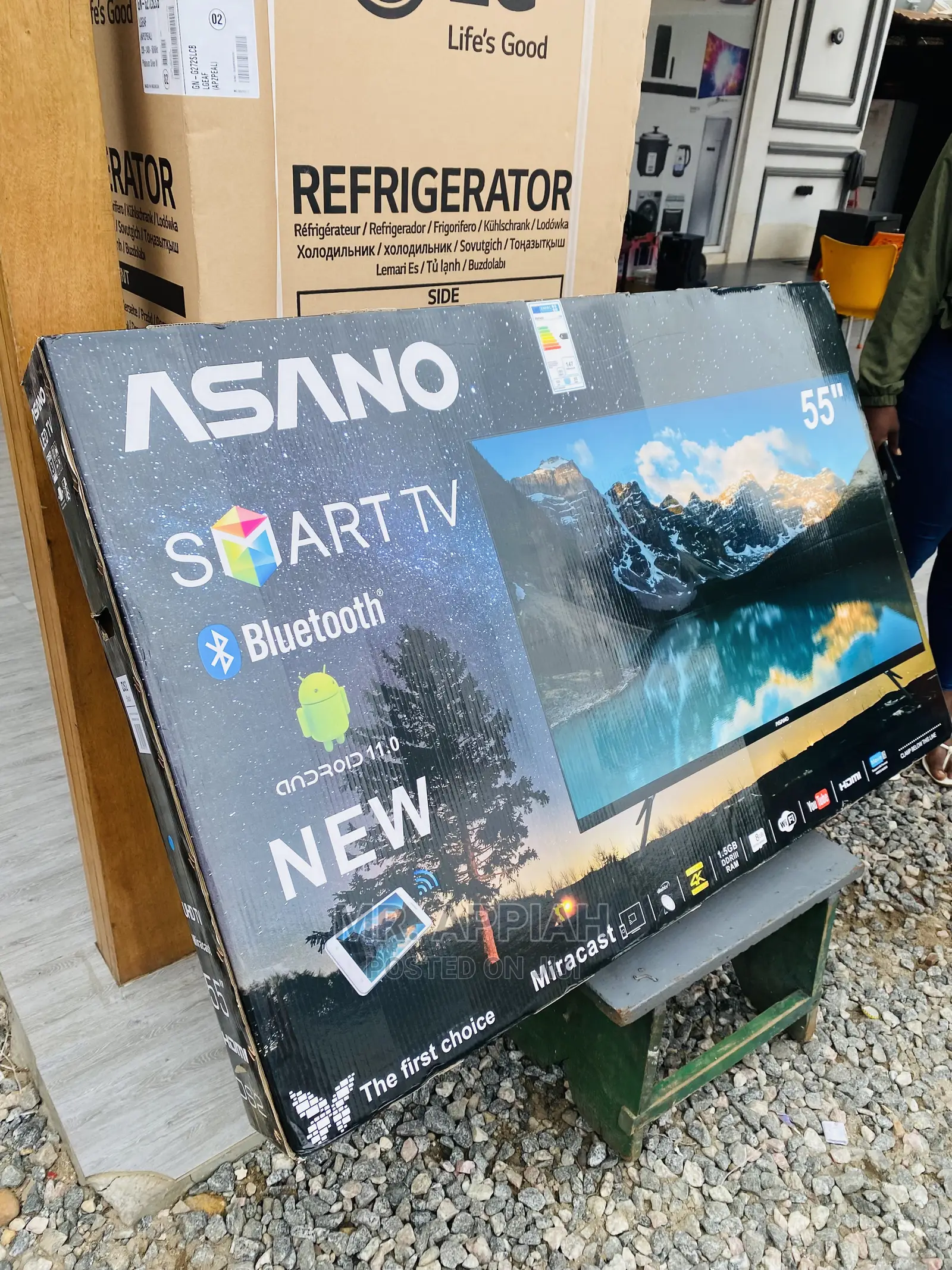 Energy and Cost Saving Asano Uhd Smart Satelite Tv.
