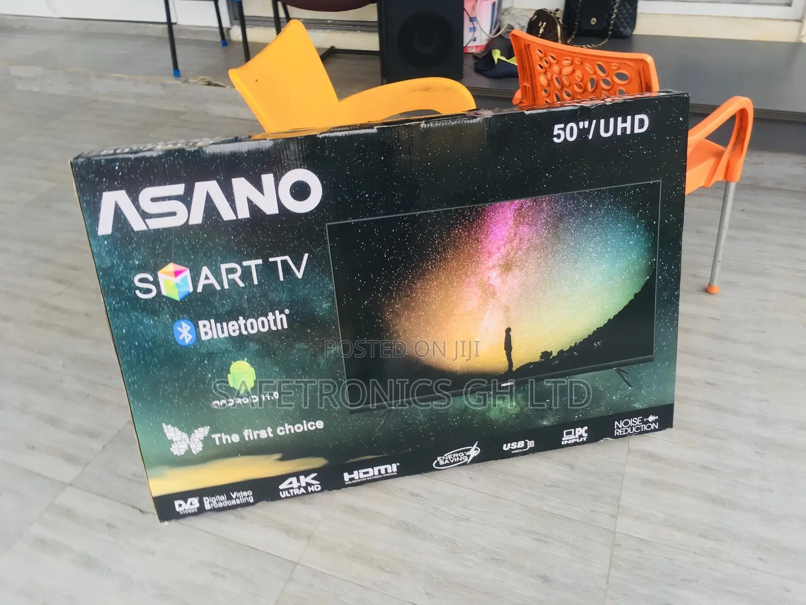 Best Deal 50 Inches LED UHD Asano Smart Tv Glossy