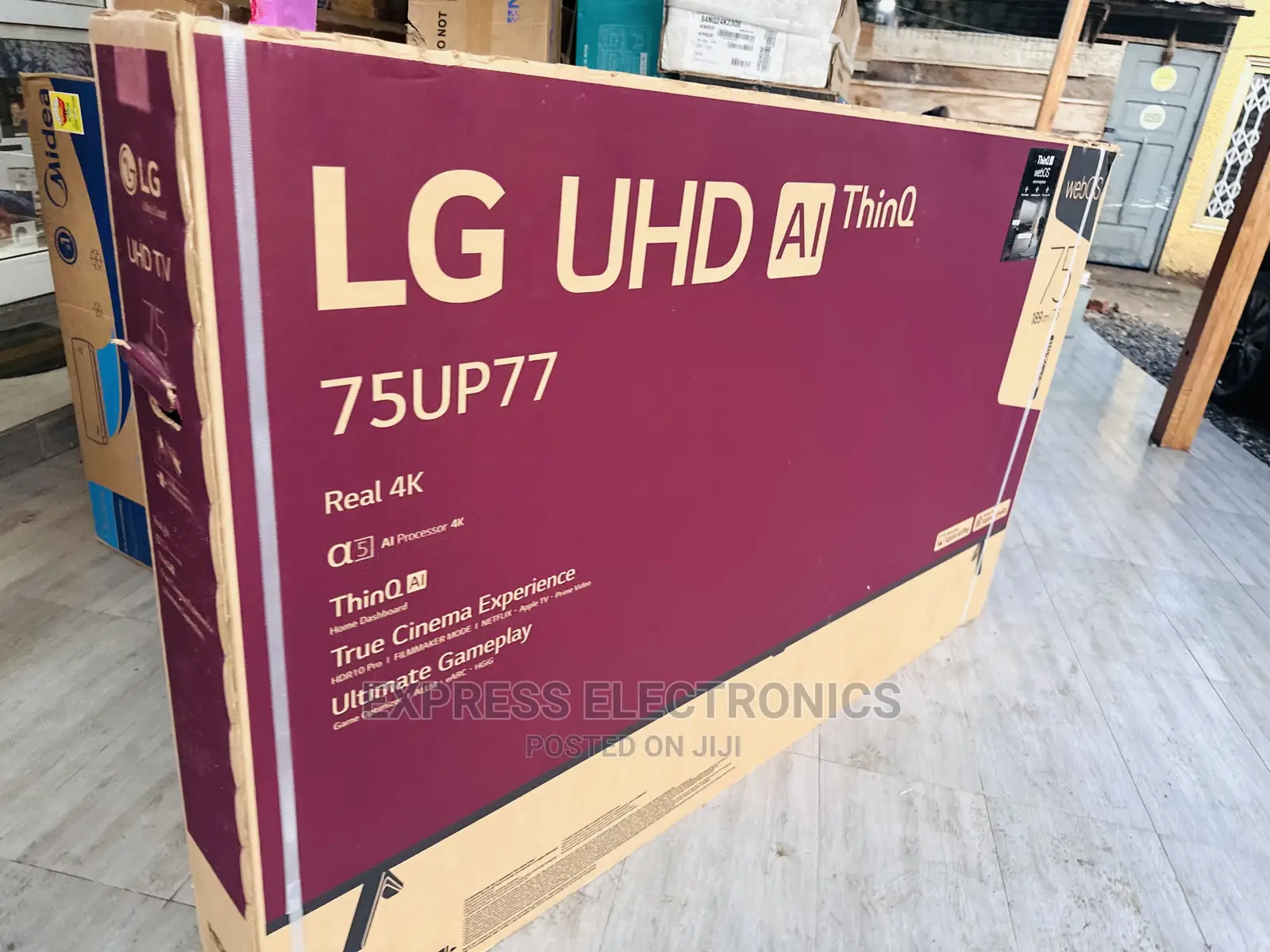 Remote Control UHD Smart LG 75”Up7750 Tv 