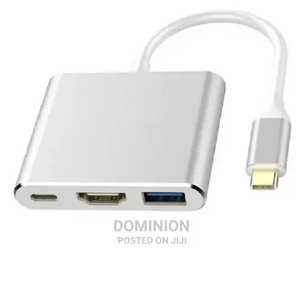 USB Type-C to HDMI ( 3 in 1 Adapter)