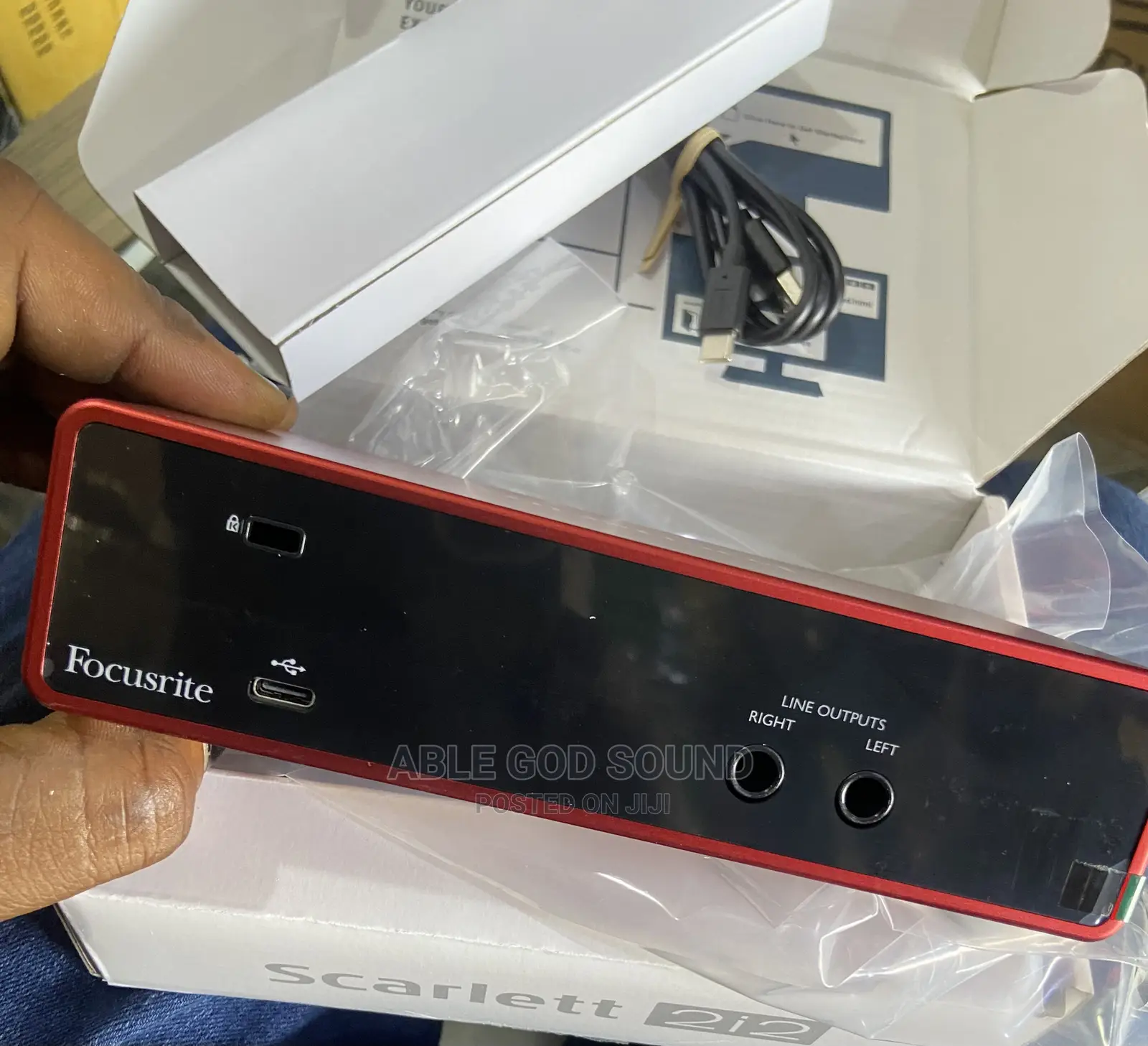 Scarlett 2i2 Focusrite (3rdgen) USB Audio Interface