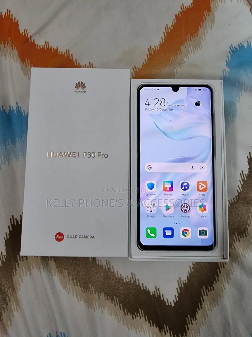 New Huawei P30 Pro 256 GB Black