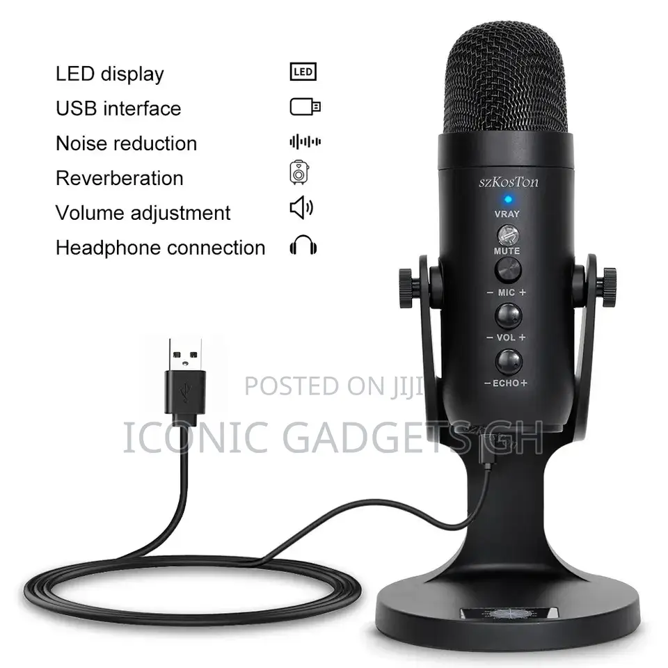 Zealsound Portable Usb Microphone Console
