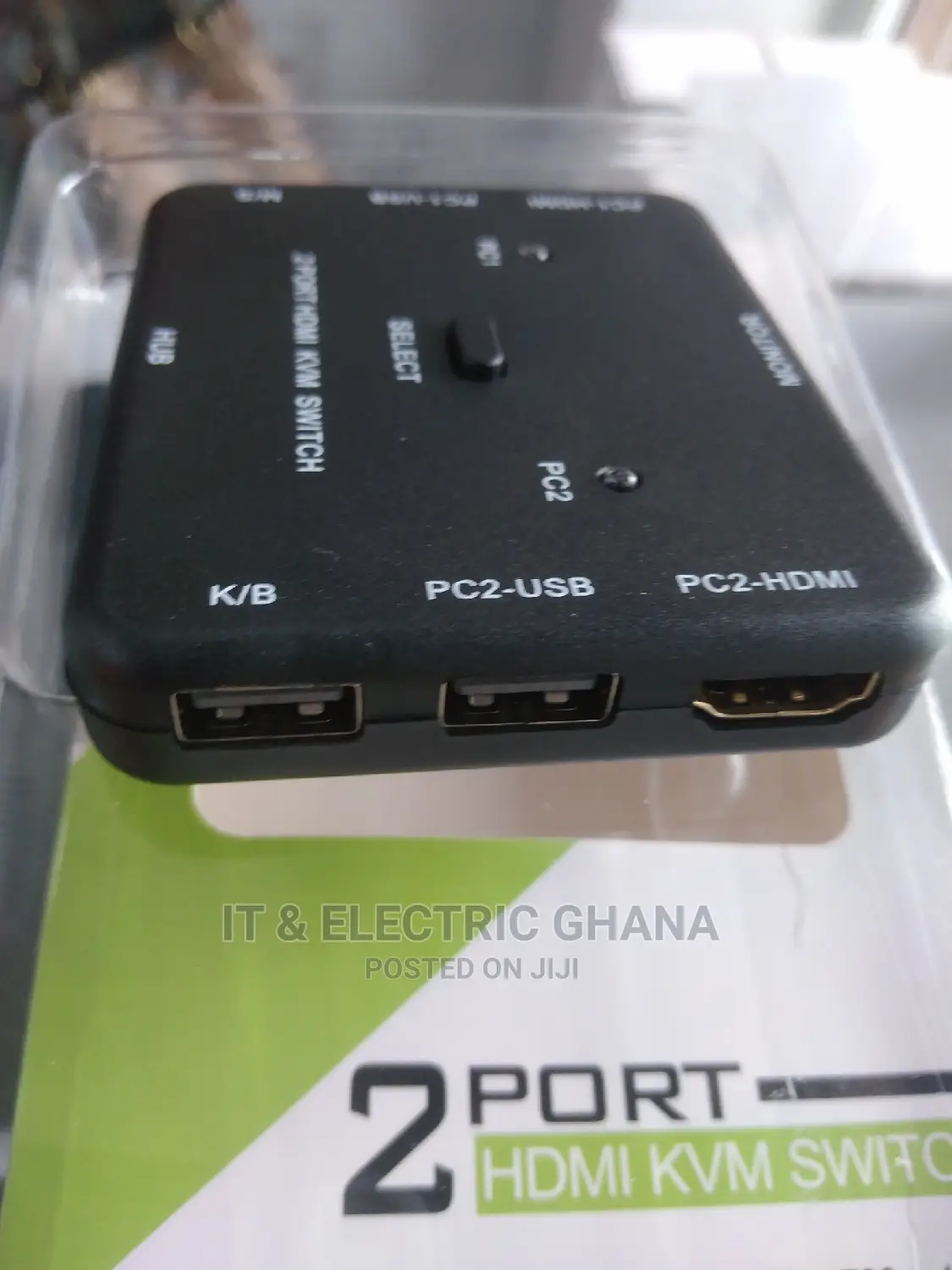 2 Port Hdmi KVM Switch