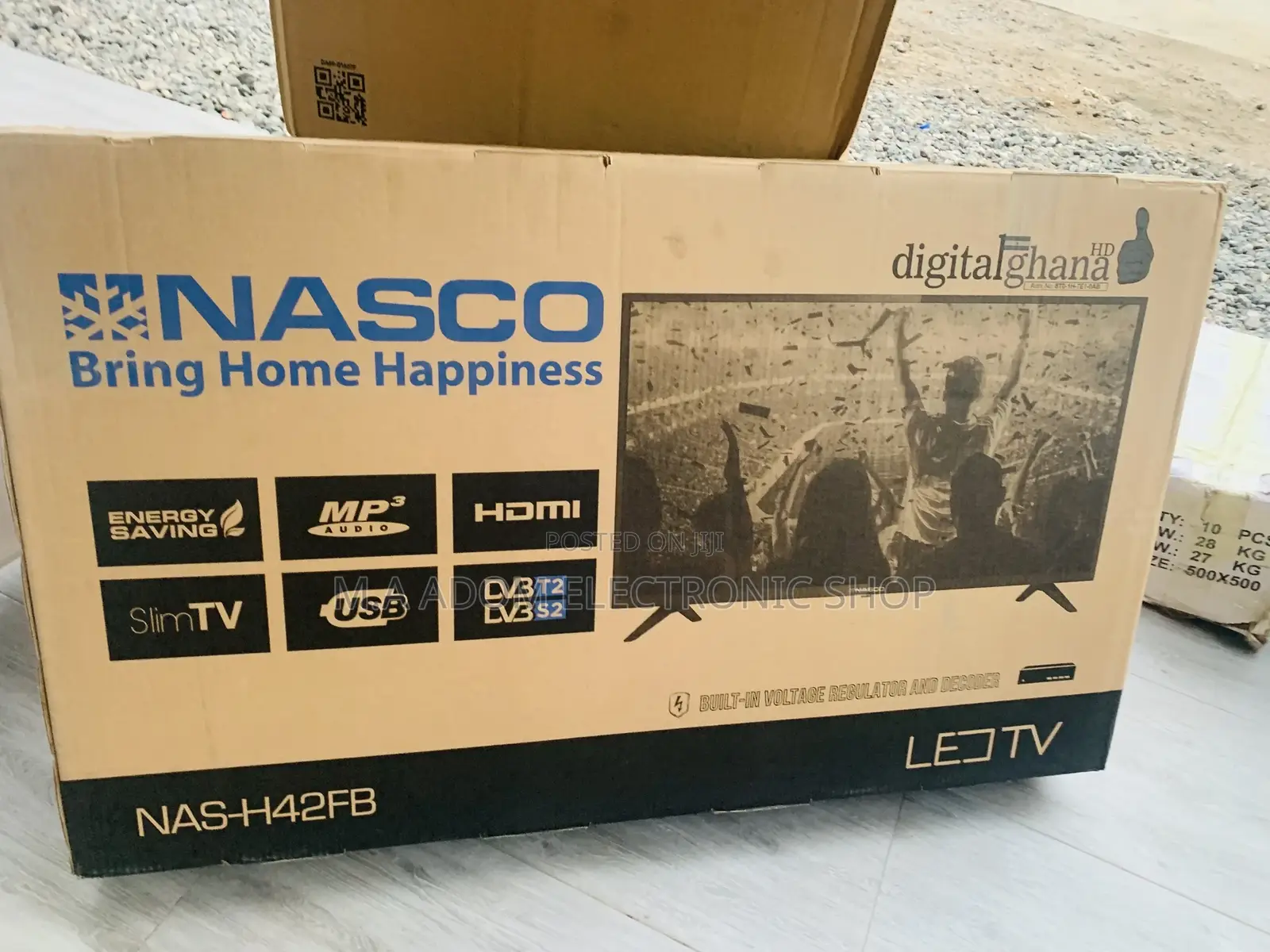 New Nasco 42′′ FHD LED Satellite TV [Nas-H42fb]
