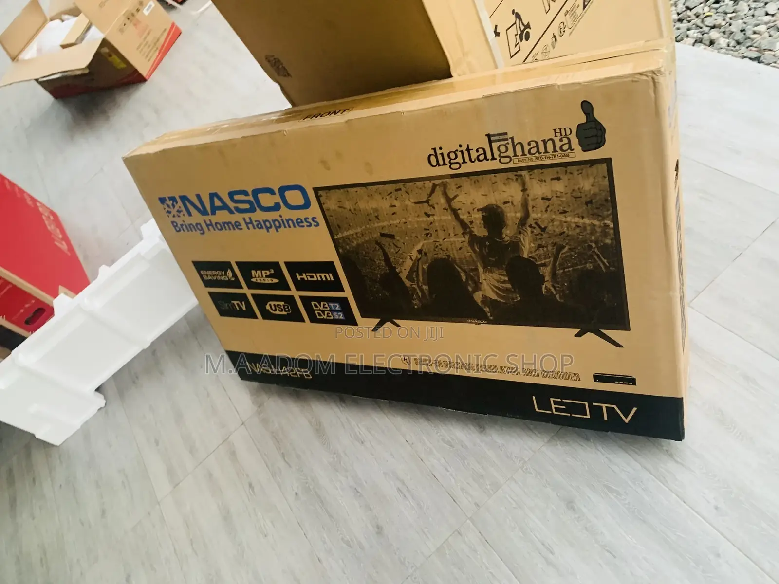 Best Nasco 42′′ FHD LED Satellite TV [NAS-H42FB]