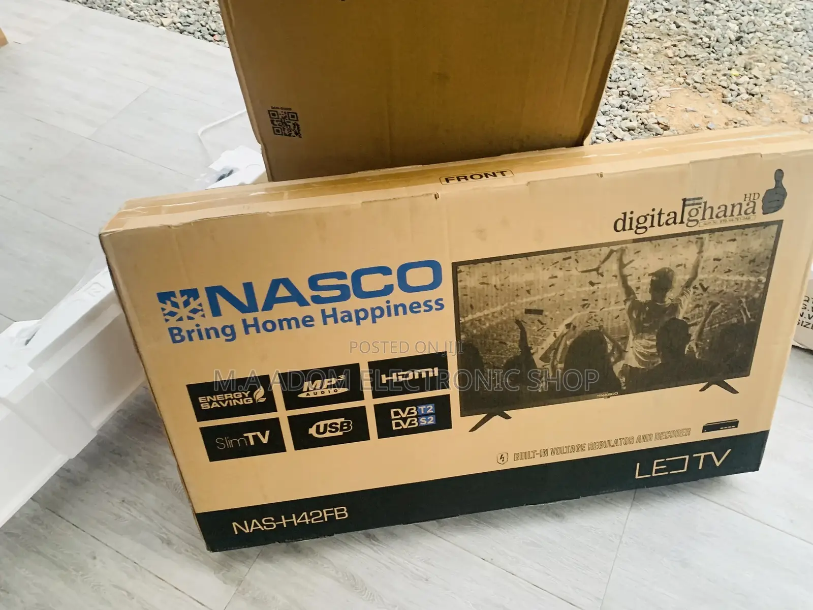 Best Nasco 42′′ FHD LED Satellite TV [NAS-H42FB]
