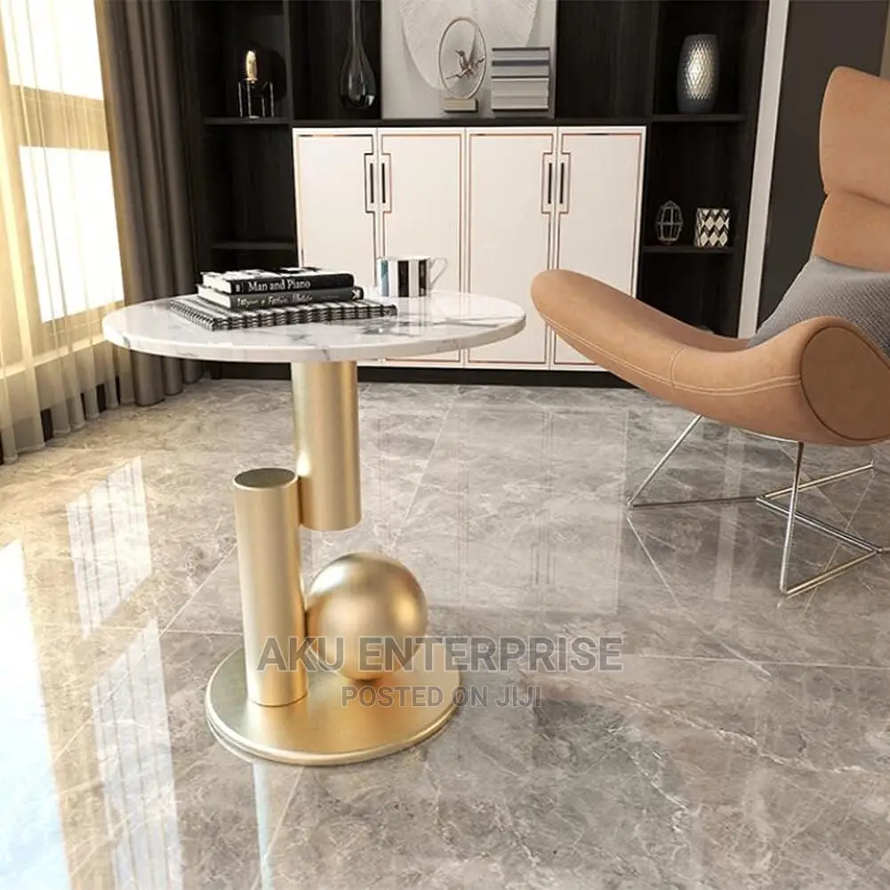 Bedside Coffee Table Side Living Room Design Round Table Tea