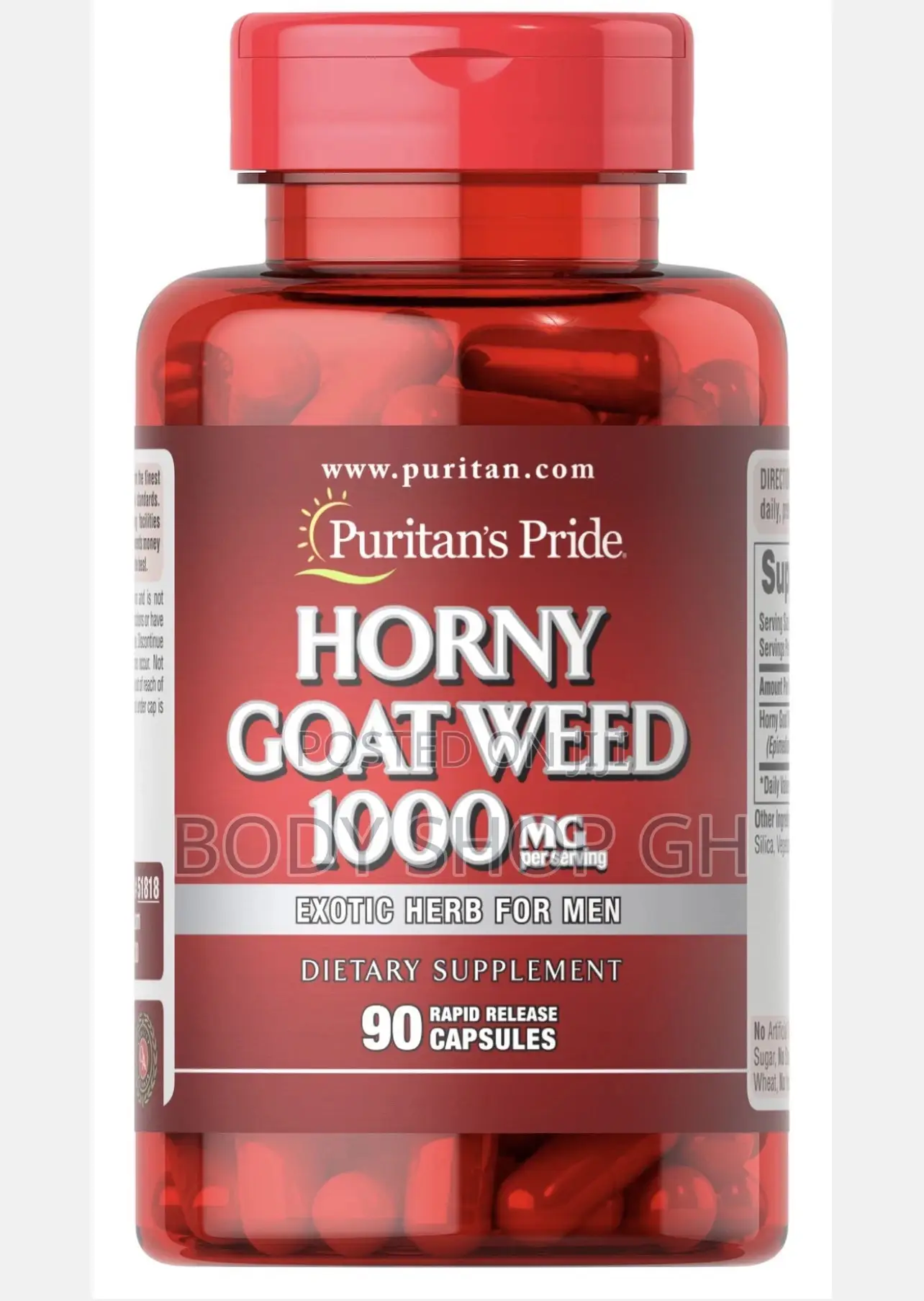 Puritans Pride Honey Goat Weed ( Male Sexual Enhancement)