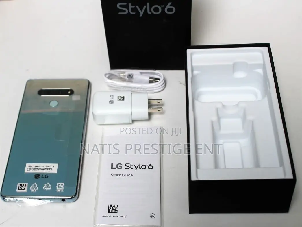 New LG Stylo 6 64 GB Silver