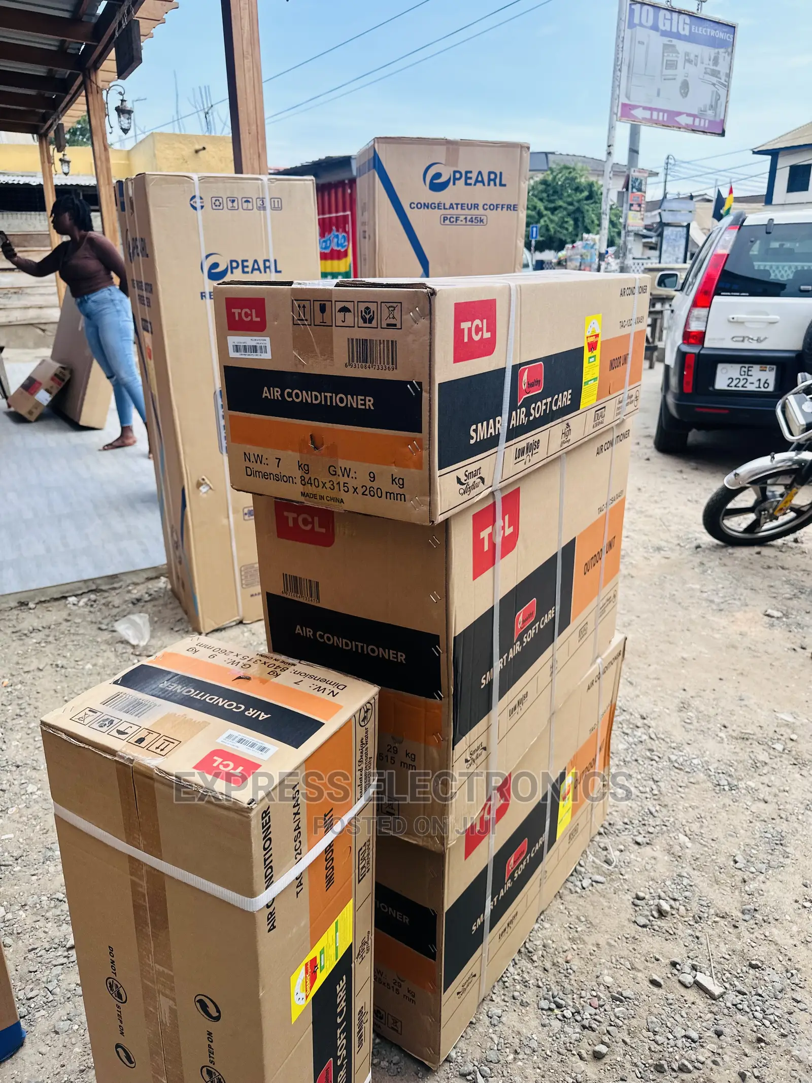 Exclusive Design Inverter Mirror 1.5hp Split TCL AC