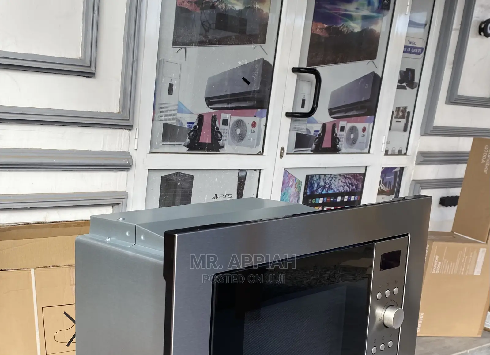 (700W)Anti-Rust Midea In-Built Electric Microwave AM717BS7.