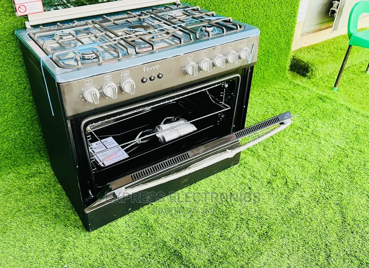 5 Gas Ignition, Rotisserie Grill,60x90 5b) Shine Black
