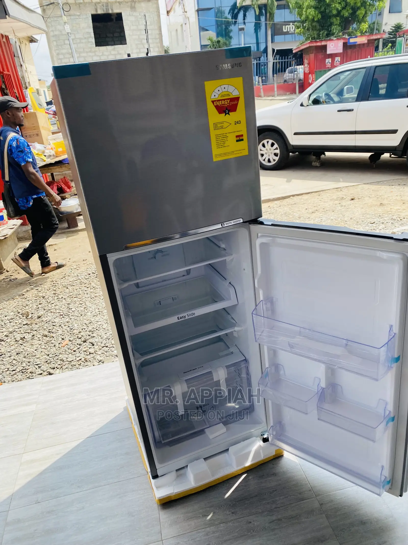 Stainless Steel Samsung Digital Inverter Fridge(280l)Rt28
