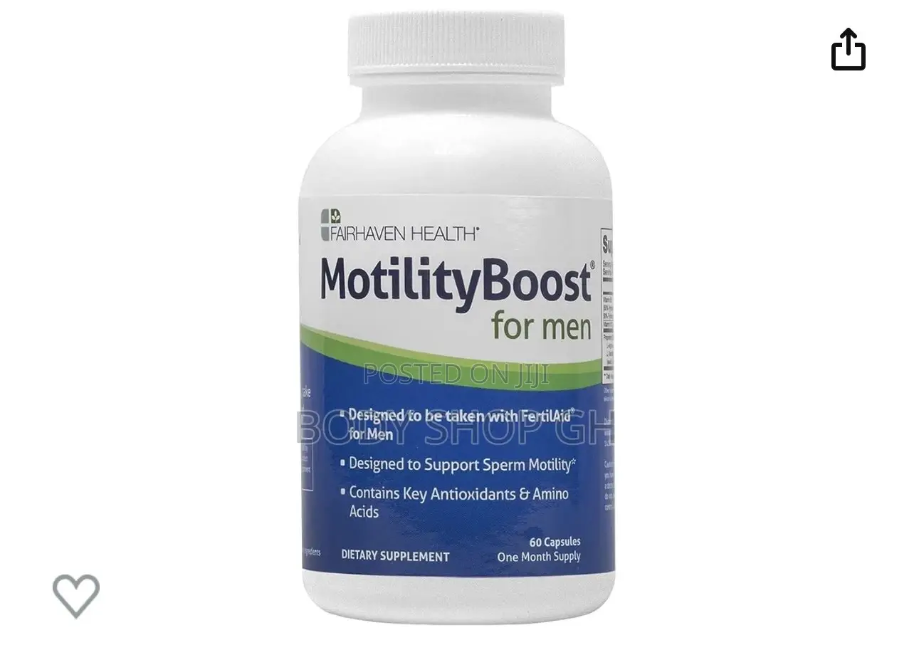Motilityboost for Men |Fairhaven Health Fertility Supplement