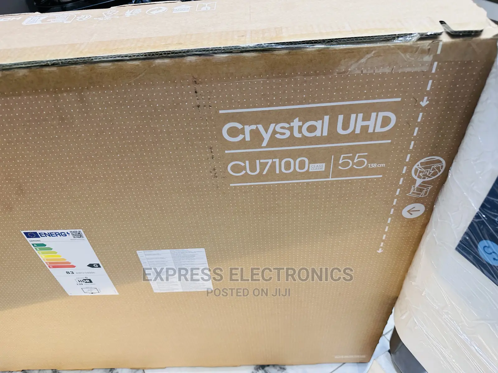 Tizen UHD Smart Samsung 55”Cu7172 Display Tv 