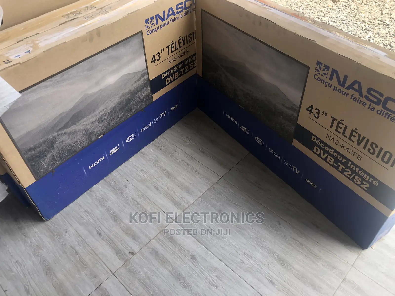 User Friendly Nasco Digital Satellite LED TV 43" Nash43fb
