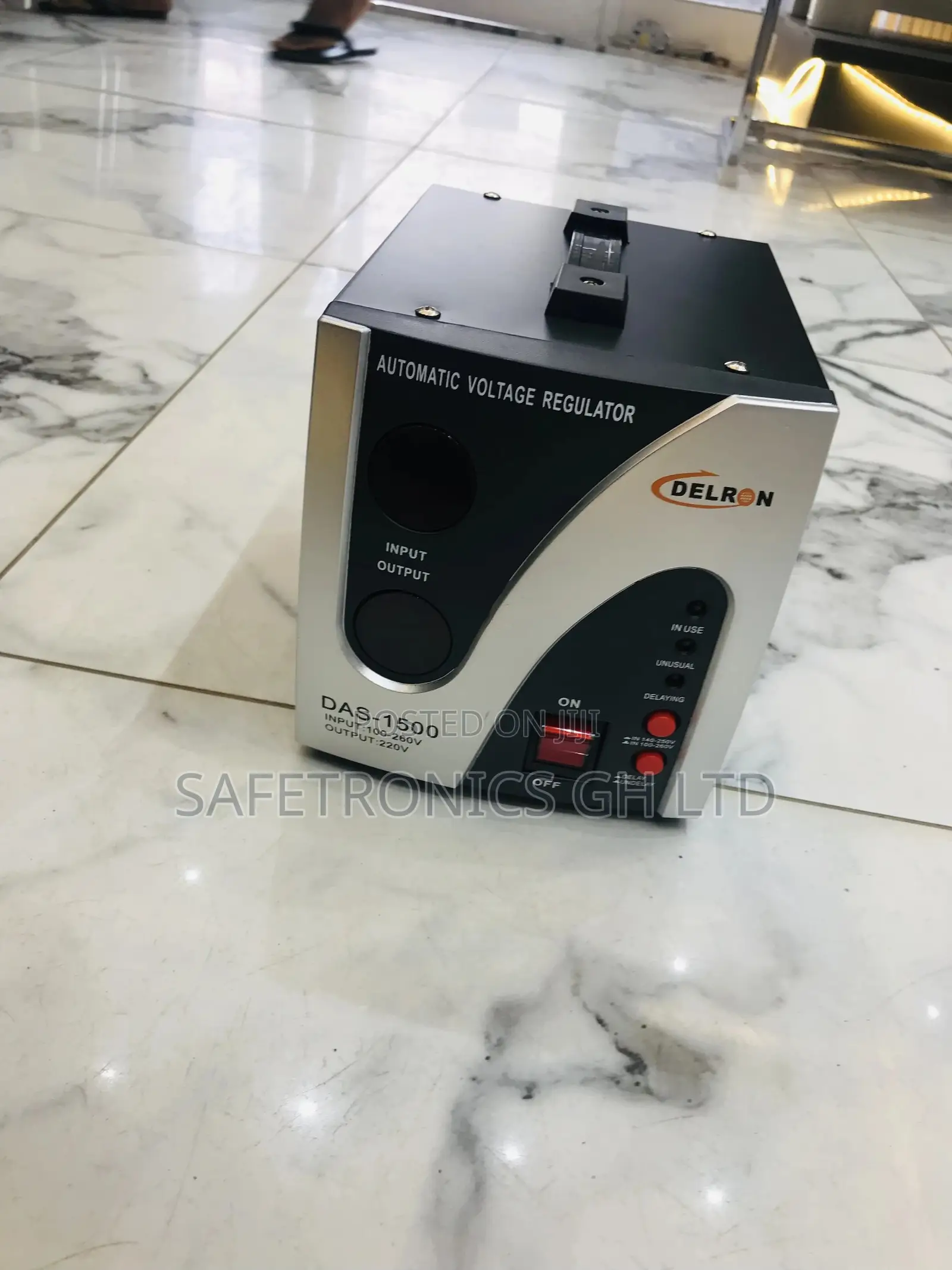 Voltage Regulator Das-1500 Delron Automatic Reliable