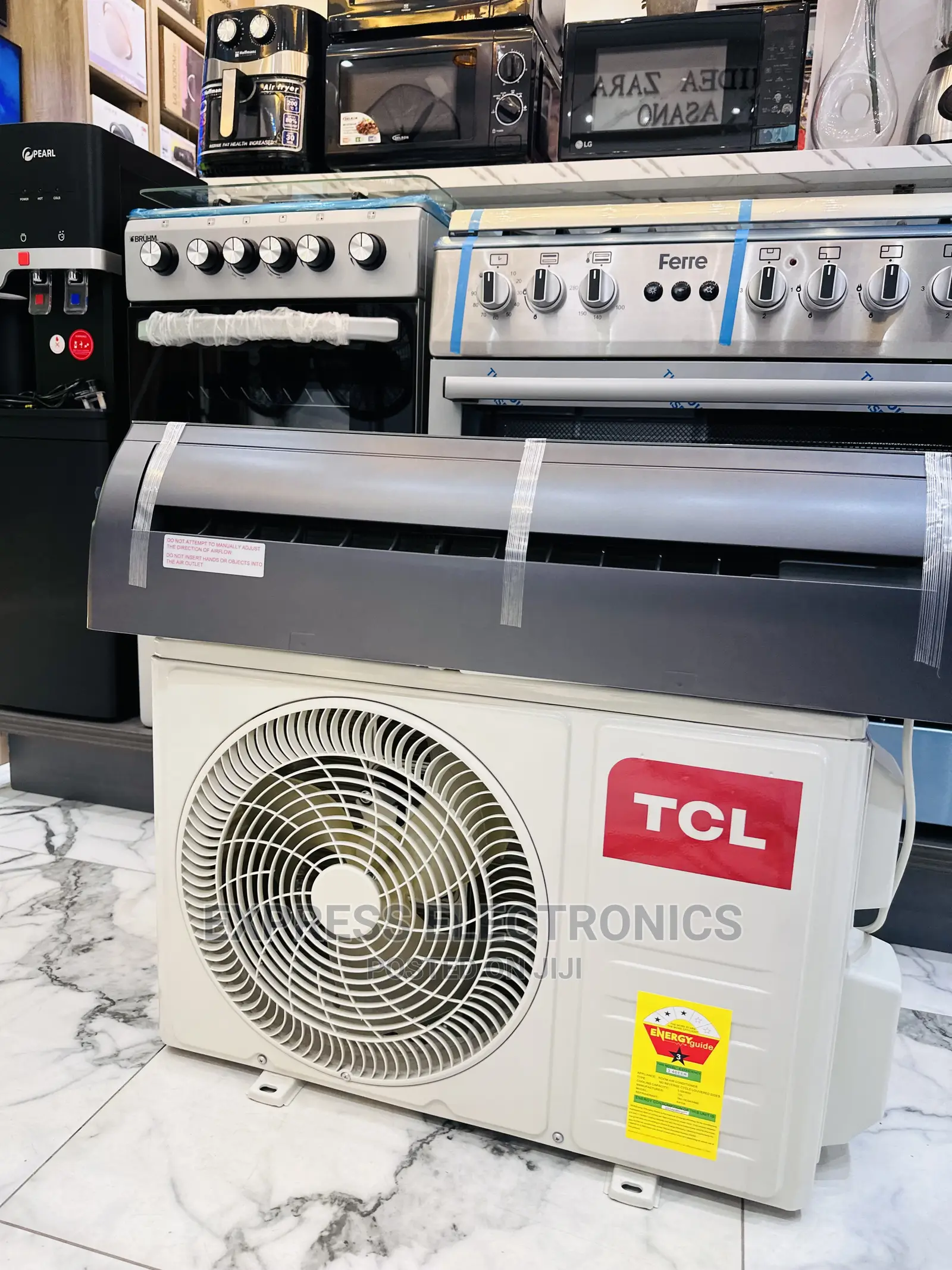 1.5hp Split Inverter Mirror  TCL AC Auto Swigs