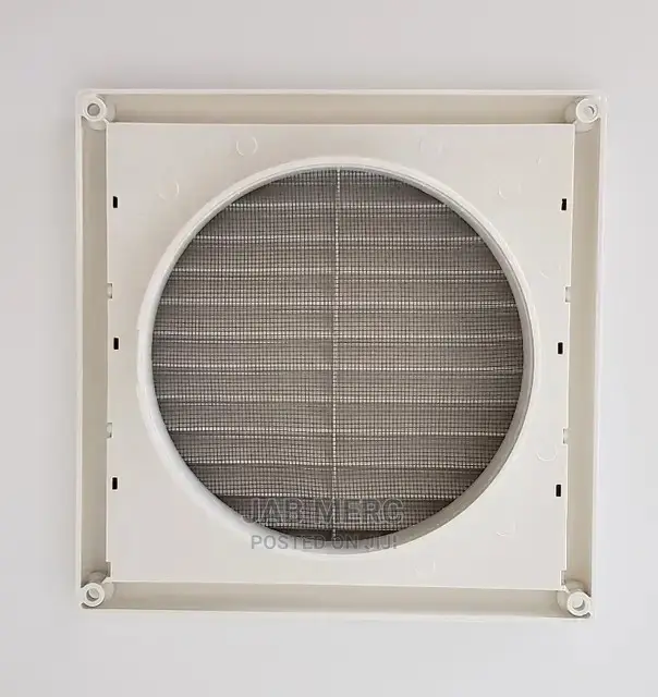 6 Inches Plastic Cover Grille Ventilation Vent Cover Outside
