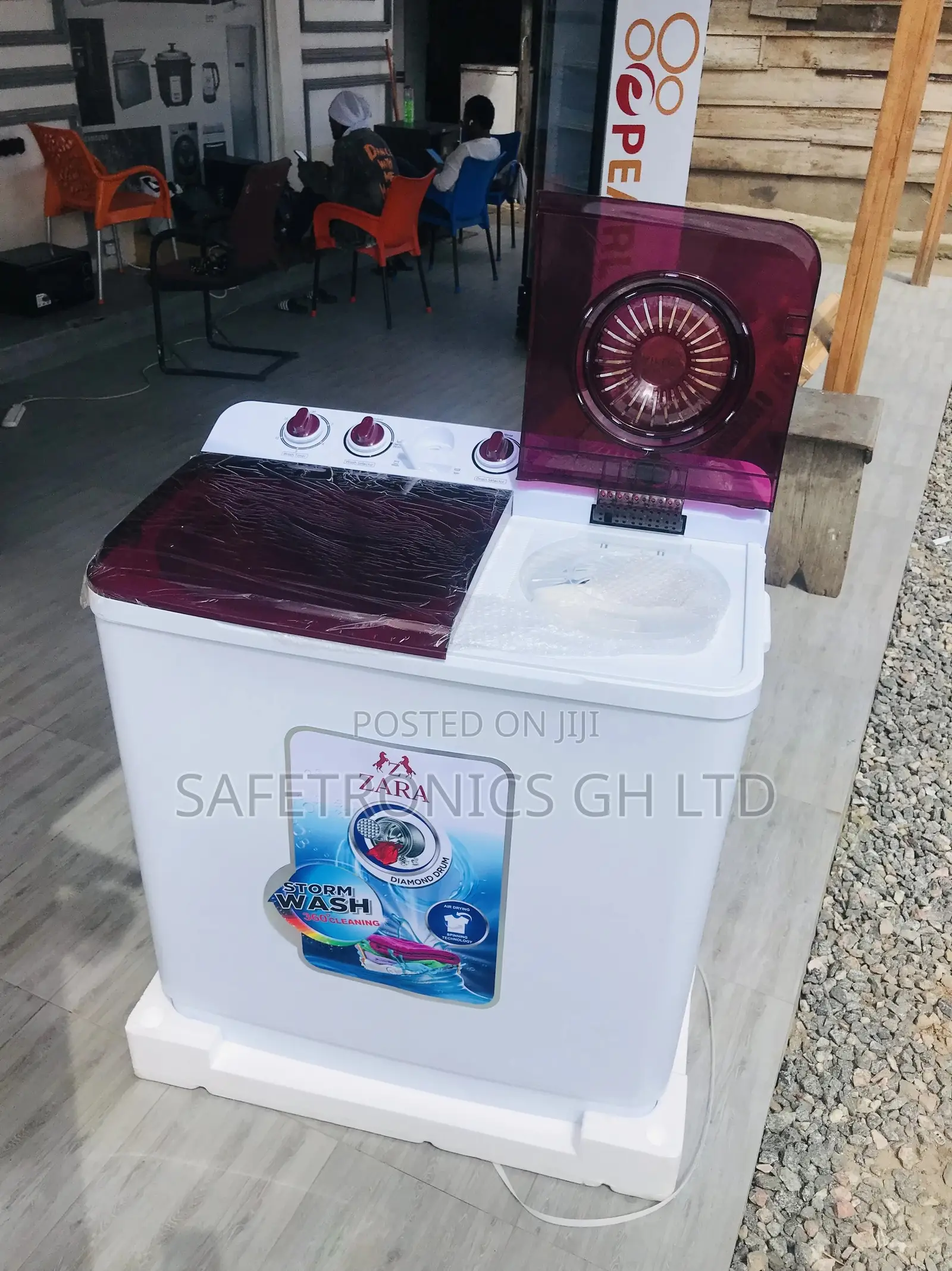 7kg Semiautomatic Washingmachine Topload Zara