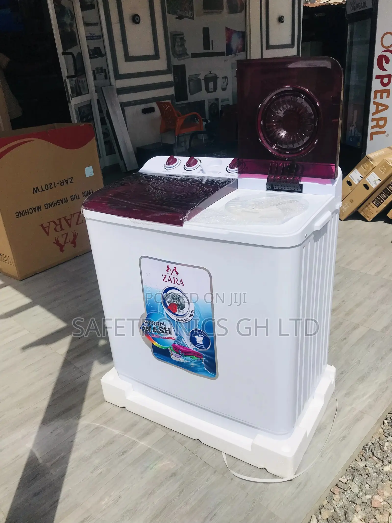 Semiautomatic Zara 7kg Washingmachine Topload