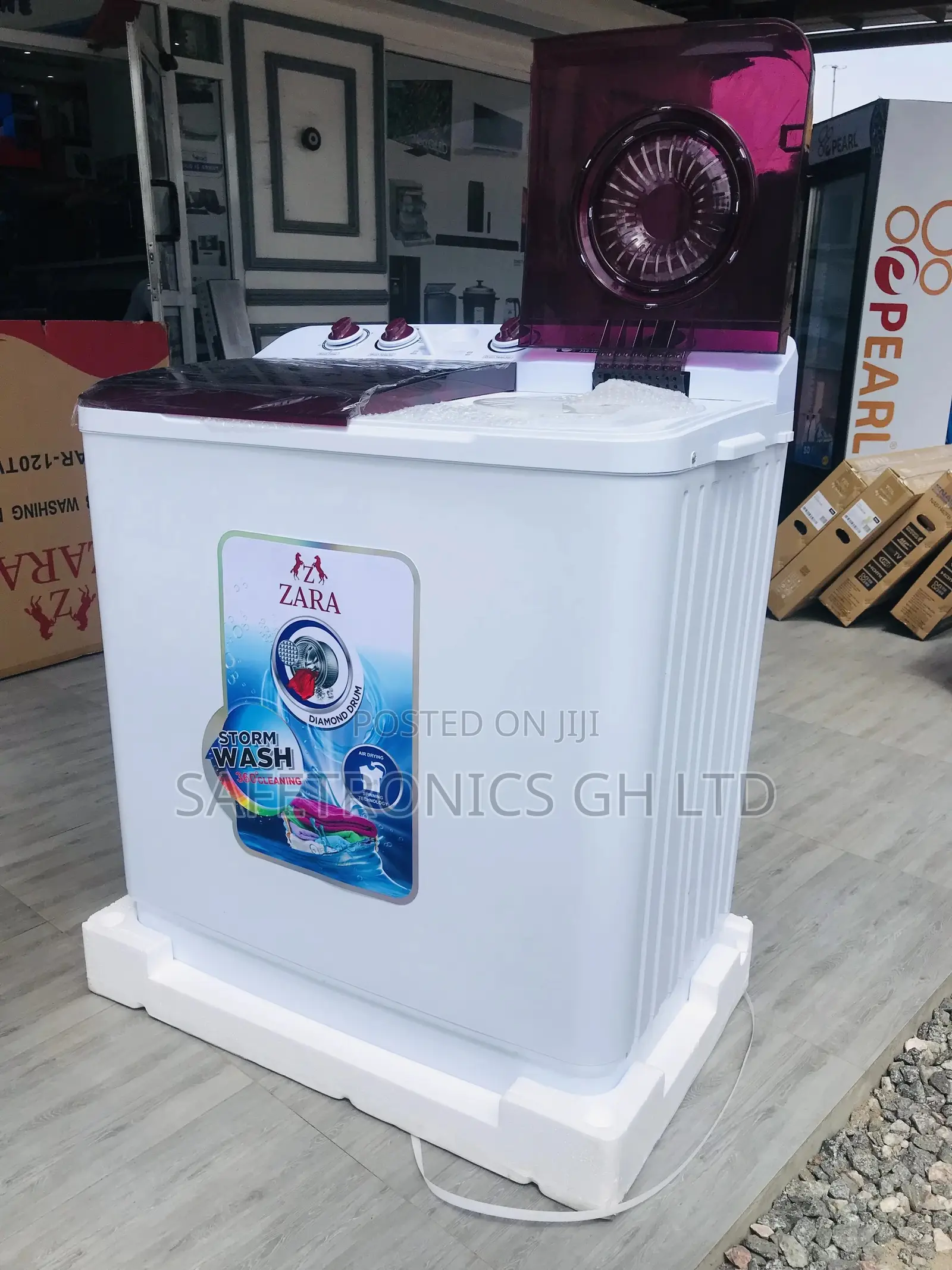 Topload  Zara Washingmachine Semiautomatic 7kg
