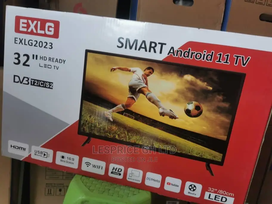 EXLG 32” Android Led Ready HD TV