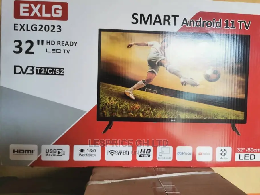 Exlg 32” Smart Android DVB S2T2 TV