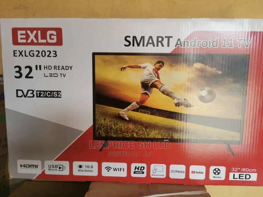 Exlg 32” Smart Android DVB S2T2 TV