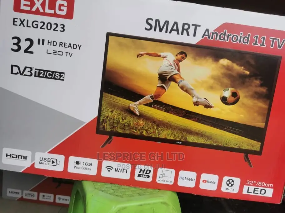 EXLG 32” Android HDMI Digital TV