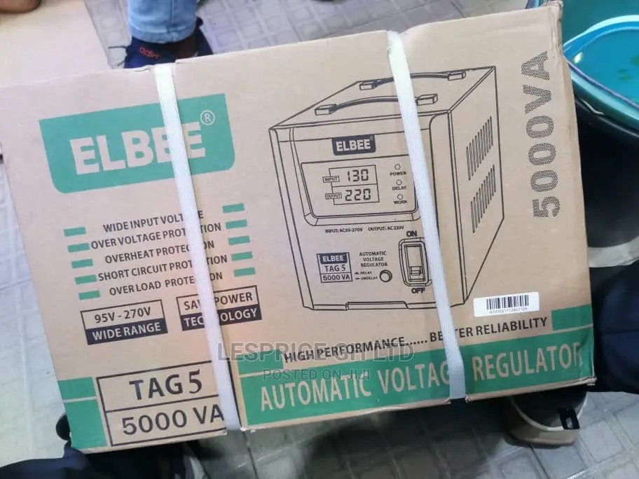Elbee 5000VA Voltage Regulator~High Power