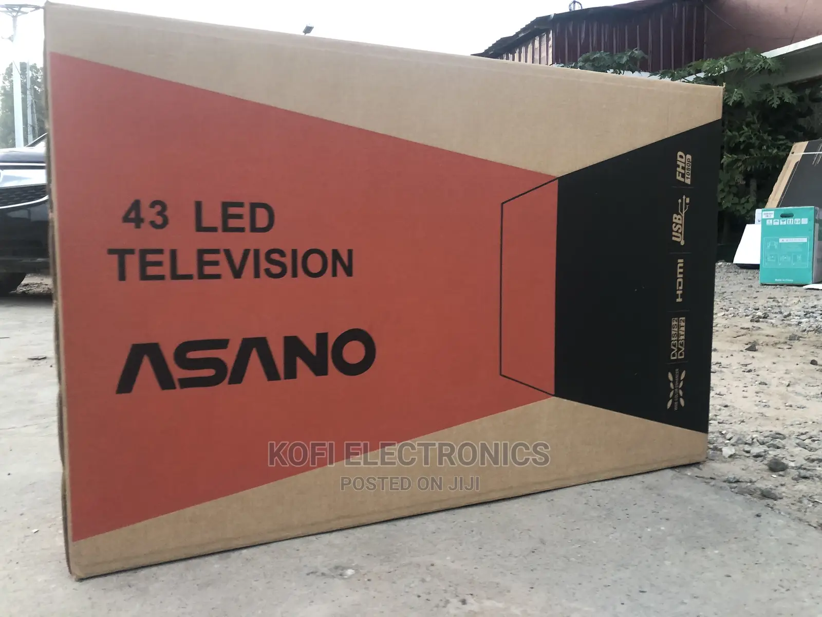 Enjoy a Fine Picture Asano 43′′ Digital Satellite HD TV