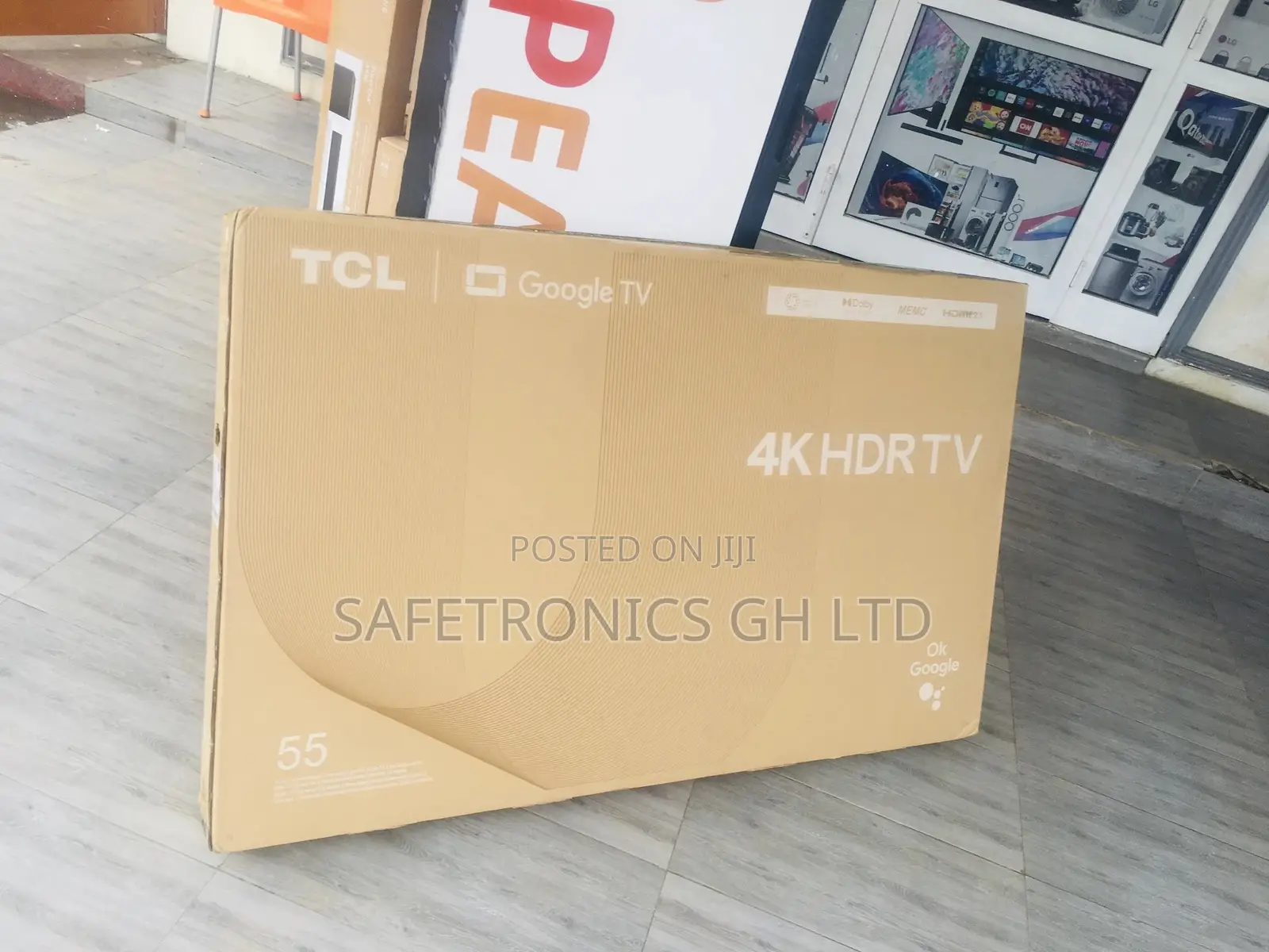 Neatly Sealed TCL 55 Inches Glossy LED P735 Tv