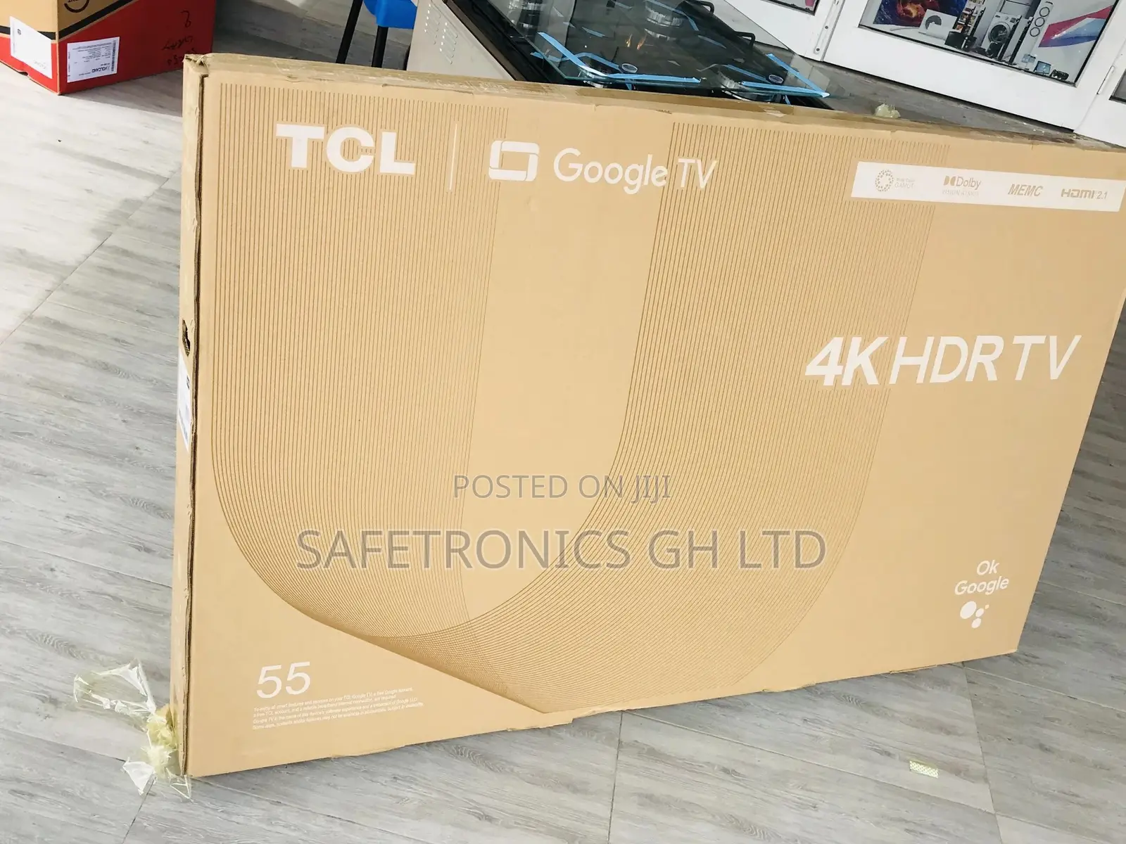 Adjustable TCL 55 Inches Glossy HDR P735 LED Tv