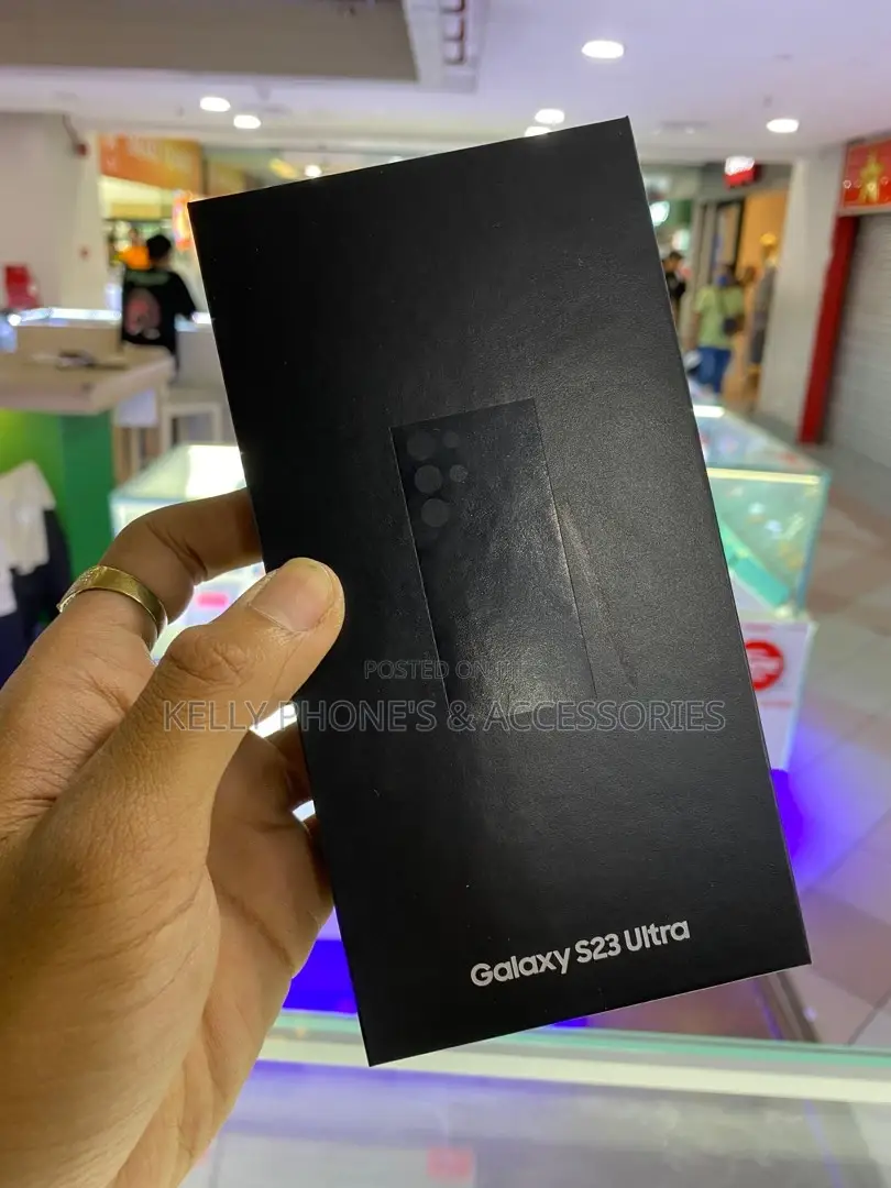 New Samsung Galaxy S23 Ultra 256 GB Black