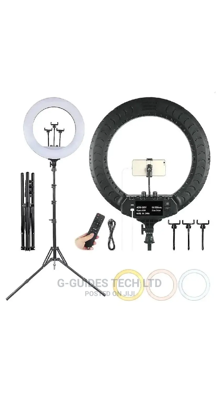 21-Inches Ring Light With Stand and Bag