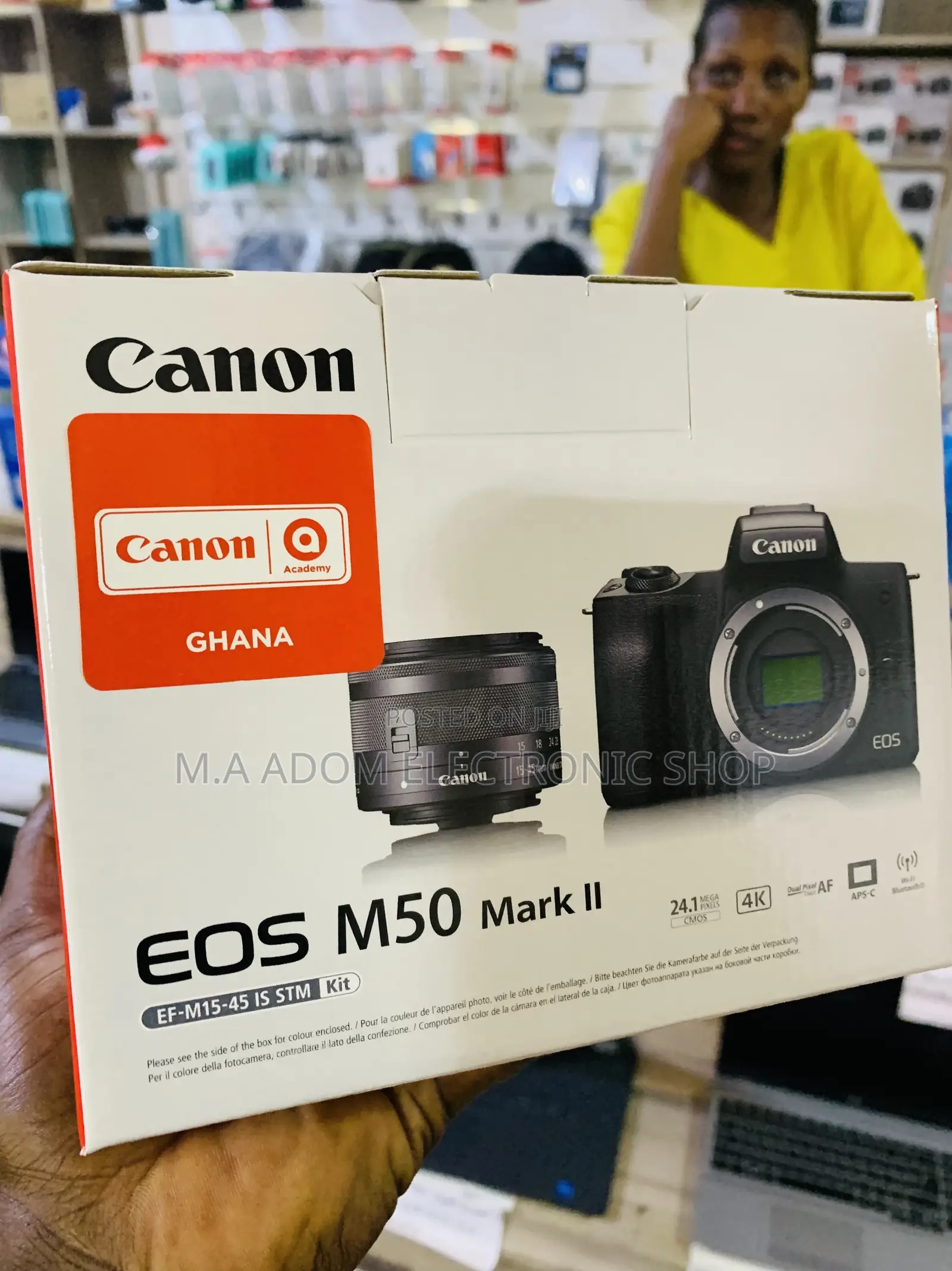 Canon Japan Made M50 Mark II Camera