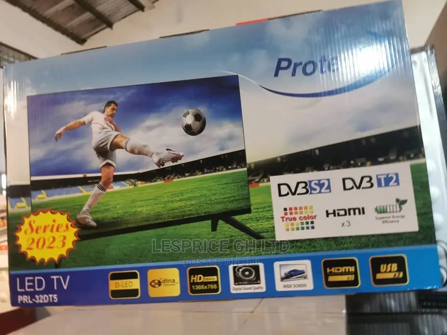 Protech 32” HD 720p TV~ Screen Clear