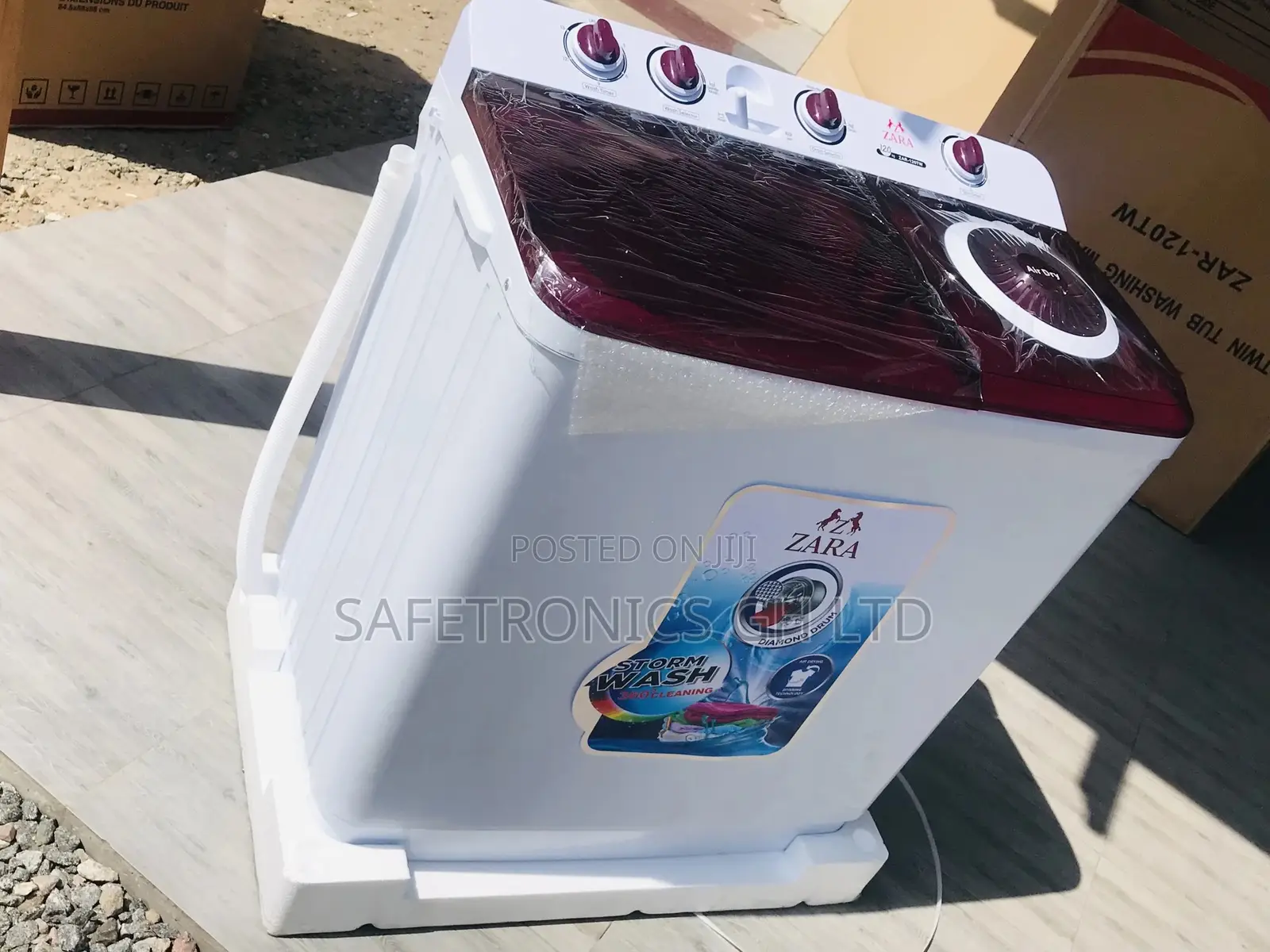 Original Zara Topload Washingmachine 7kg Semiautomatic